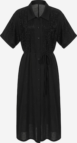 faina Blousejurk in Zwart: voorkant
