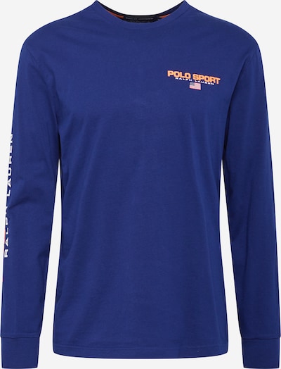 POLO RALPH LAUREN Shirt in royalblau / dunkelorange / weiß, Produktansicht