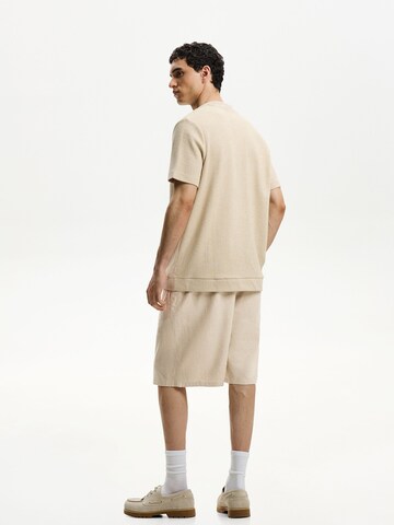 Loosefit Pantaloni di Bershka in beige