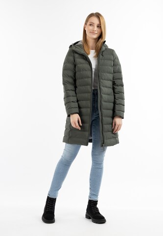 usha BLUE LABEL Winter Coat in Green