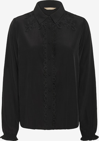 CULTURE Bluse 'Amanda Asmine' i sort: forside