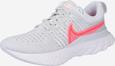 NIKE Tenisice za trčanje 'React Infinity' u siva melange / losos / lubenica roza / bijela, Pregled proizvoda