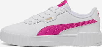 Baskets basses 'Carina 3.0' PUMA en blanc : devant