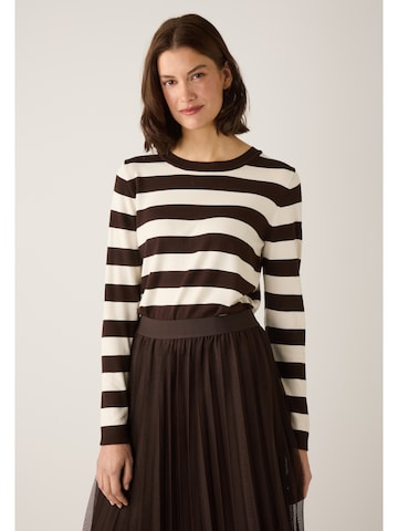 MORE & MORE Sweater in Brown: front