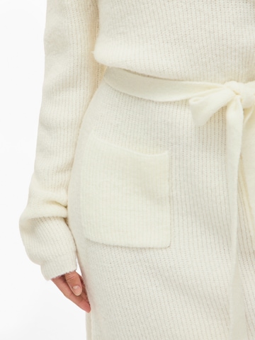 VILA Knit dress 'VIMOLLI' in White