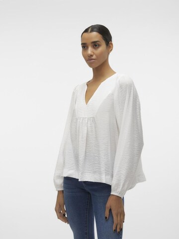 Chemisier VERO MODA en blanc
