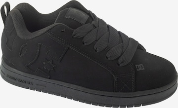 DC Shoes Rövid szárú sportcipők 'Court Graffik' - fekete: elől