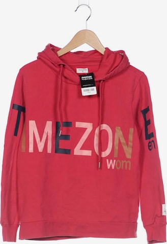 TIMEZONE Sweatshirt & Zip-Up Hoodie in S in Pink: front