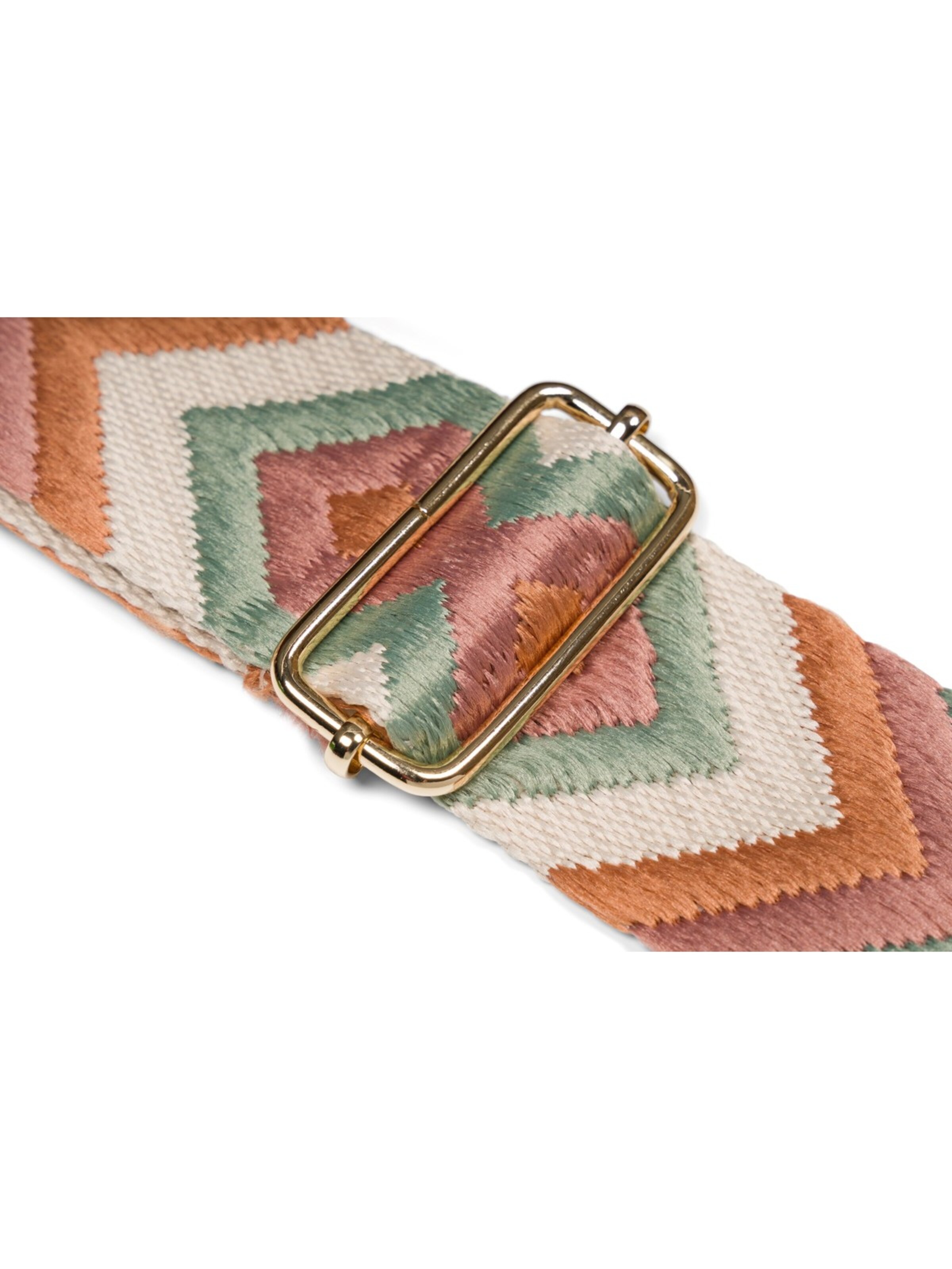 styleBREAKER Taschenzubehör 'Wechsel Taschengurt Ethno Muster bunt'‌‌‌ in Braun