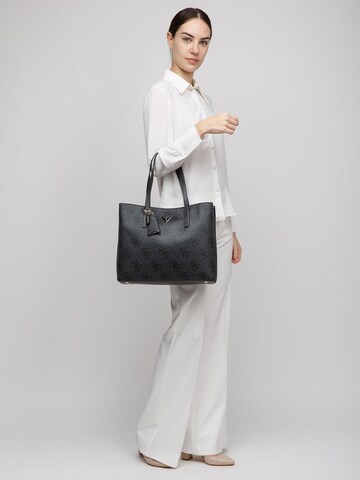 Sac bandoulière 'Meridian' GUESS en gris : devant
