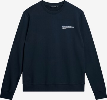 Sweat-shirt J.Lindeberg en bleu : devant