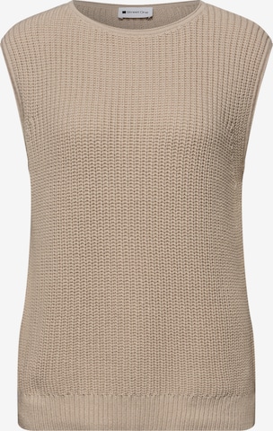 STREET ONE Pullover in Beige: Vorderseite