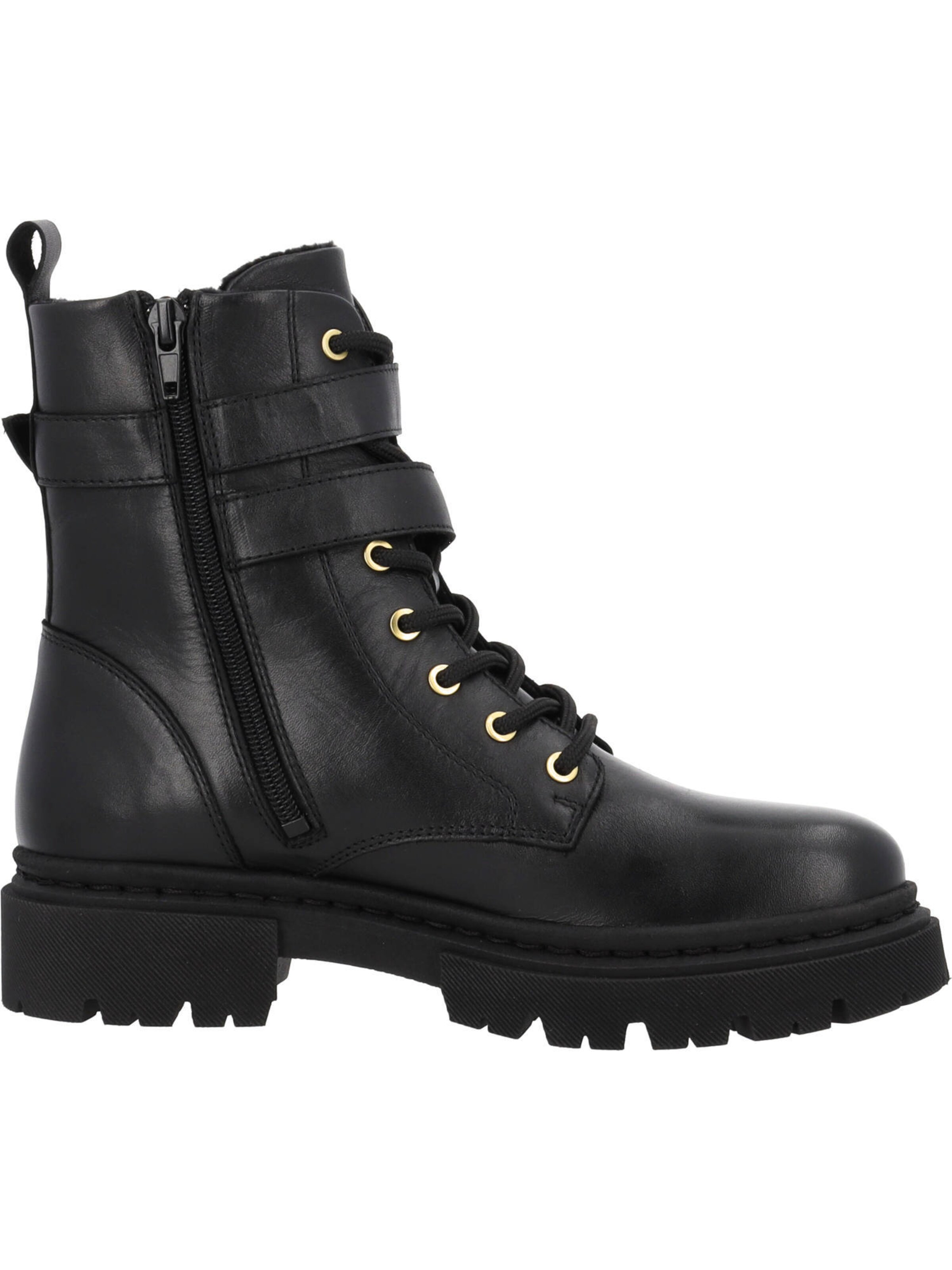 Bottines à lacets 'Bibella' Palado en noir