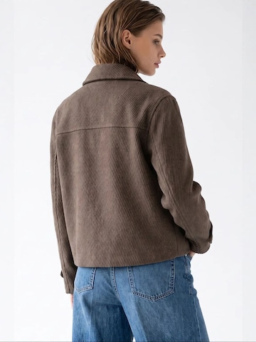 MixRay Between-Season Jacket 'Jacken' in Brown