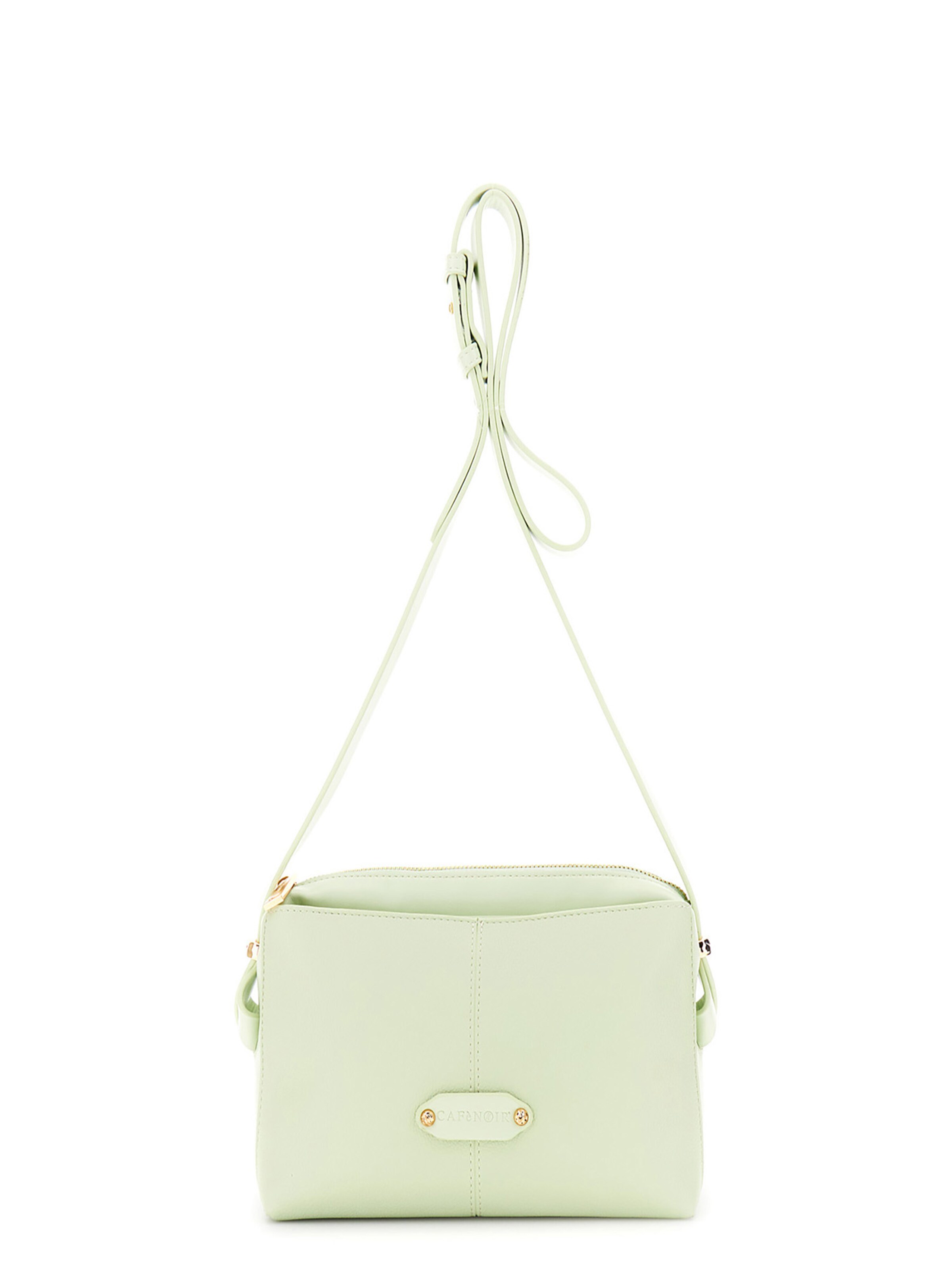 Borsa a tracolla in One Size CAFè NOIR di colore verde pastello, Visualizzazione prodotti