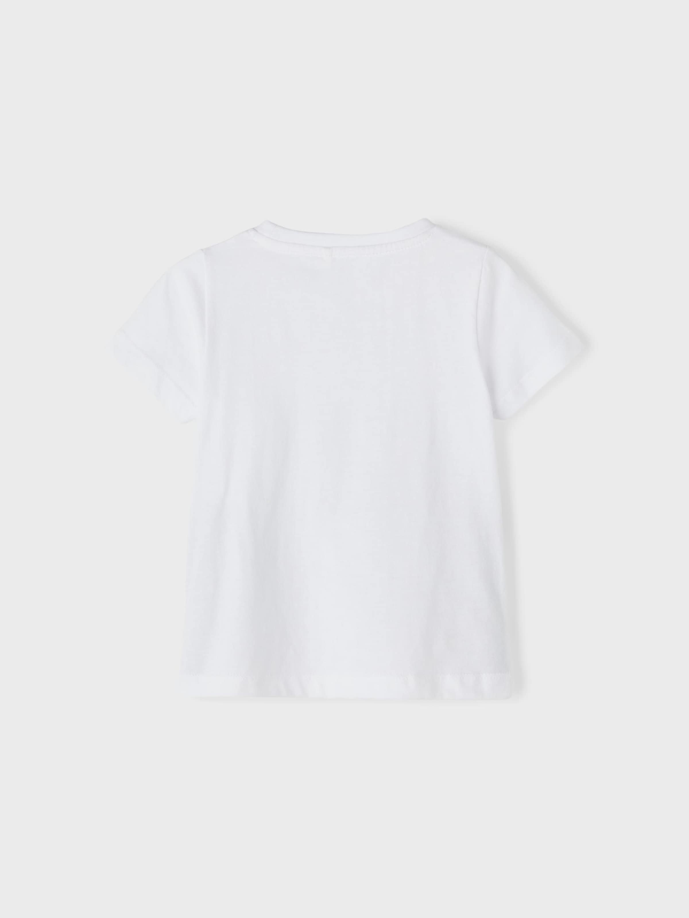 Kinder Kids (Gr. 92-140) NAME IT T-Shirt 'ZETH' in Weiß - GC75283 Kinder Kids (Gr. 92-140) NAME IT T-Shirt 'ZETH' in Weiß - GC75283