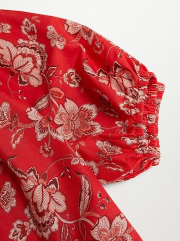 MANGO Blouse 'CALABASA' in Rood