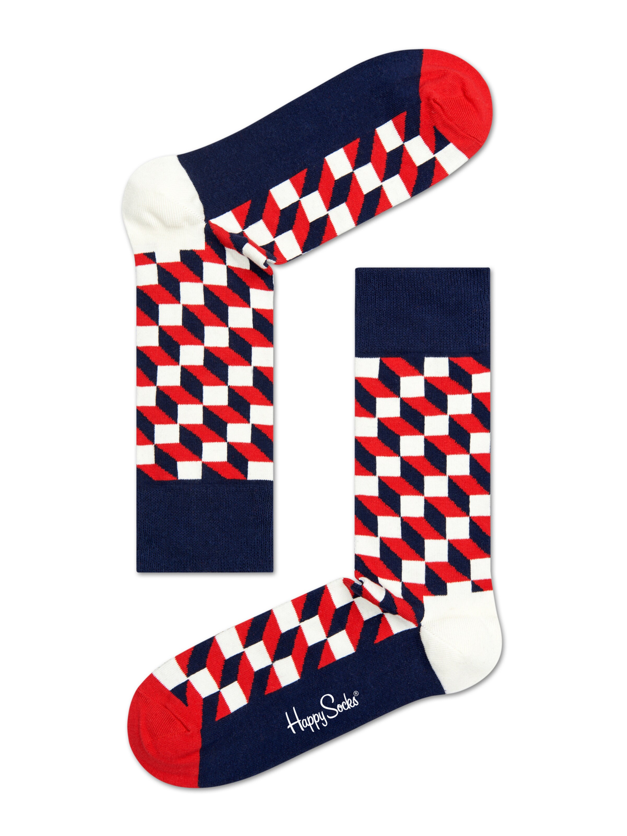 Chaussettes '3-Pack Navy Socks Gift Set' Happy Socks en bleu