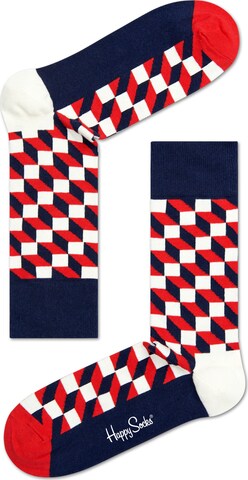 Happy Socks Sokker '3-Pack Navy Socks Gift Set' i blå
