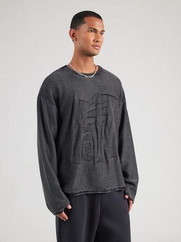 Pullover 'Zach' di WEEKDAY in nero: frontale