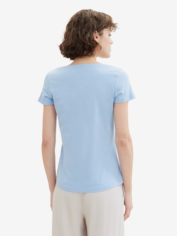 TOM TAILOR T-Shirt in Blau