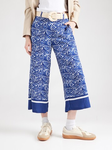ZABAIONE - Pierna ancha Pantalón 'So44lveig' en azul: frente