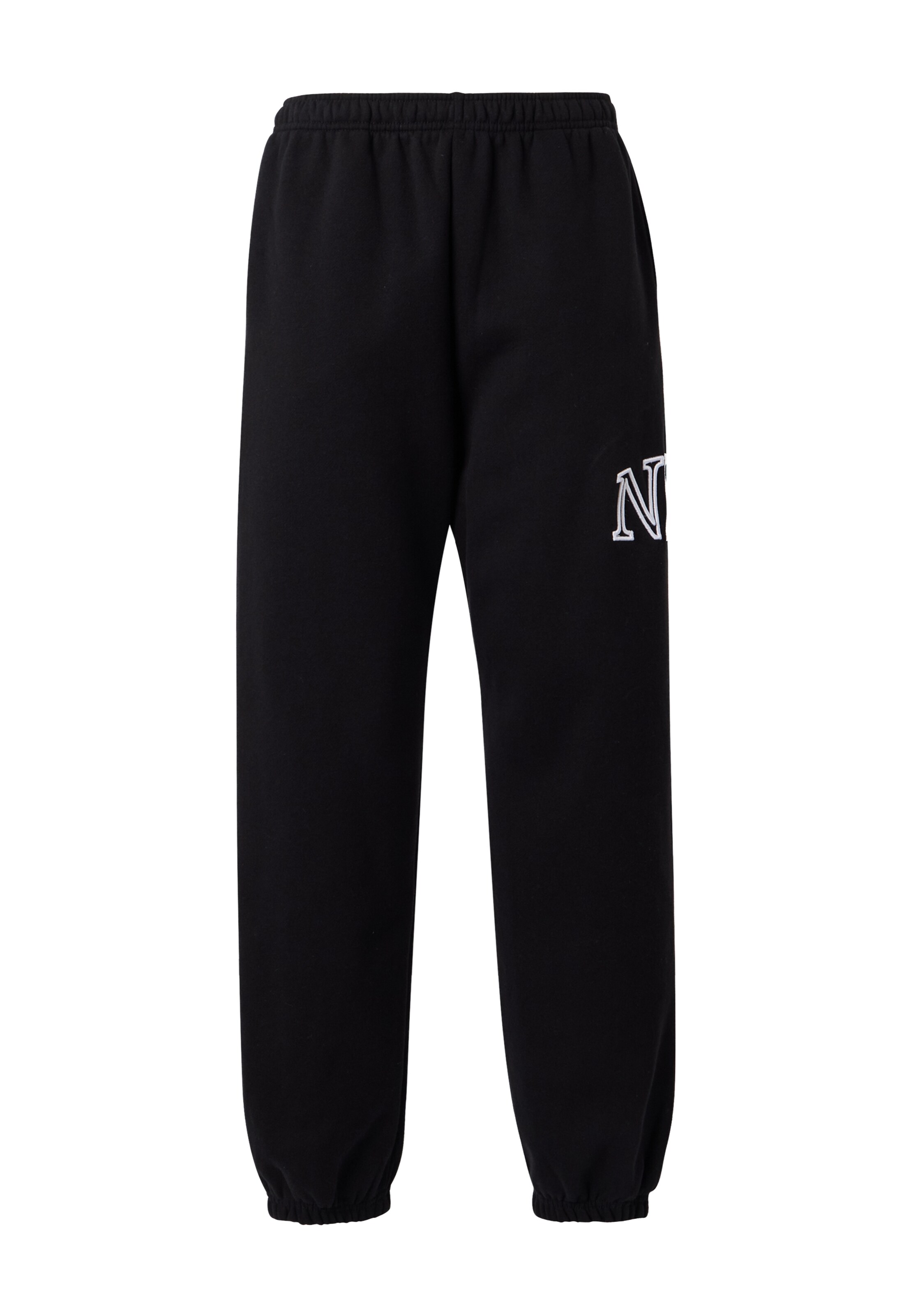 Nike Sportswear regular Παντελόνι σε μαύρο: μπροστά