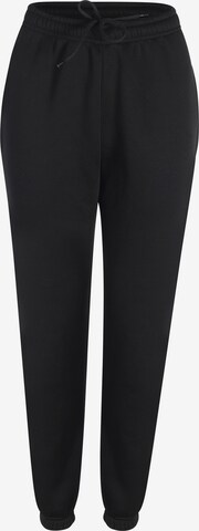 FRESHLIONS Tapered Pants 'Dalina' in Black: front