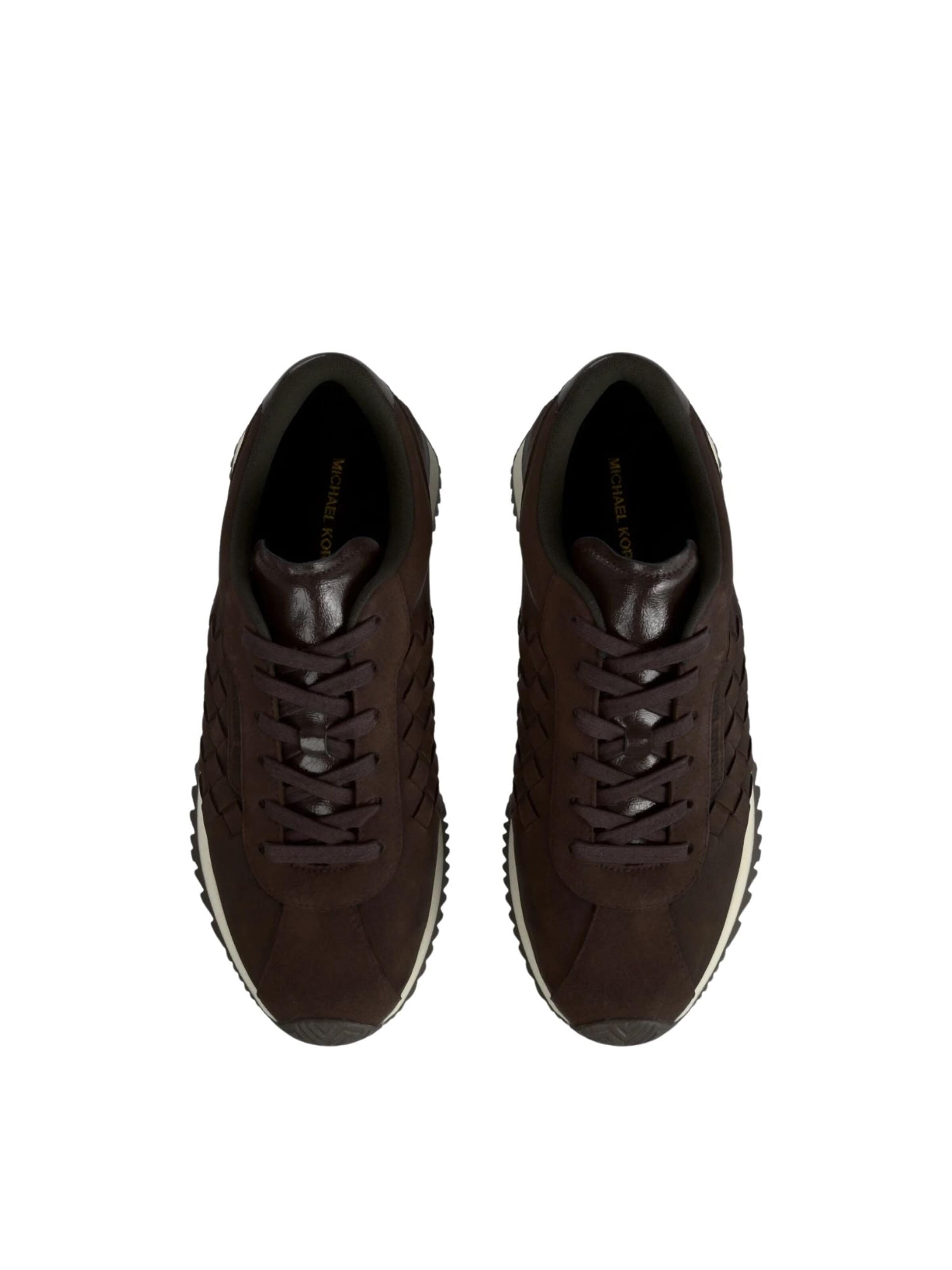 Sneaker bassa 'Michael Kors sneakers Rhodes Trainer' di Michael Kors in marrone