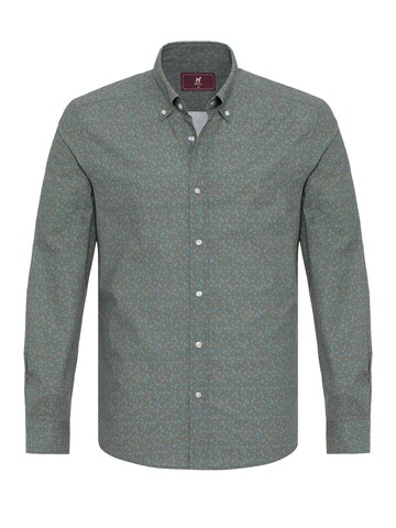 Coupe regular Chemise Williot en vert : devant