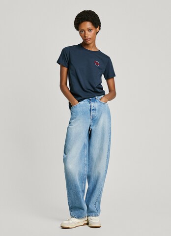 Pepe Jeans - Camisa 'Gabriela' em azul