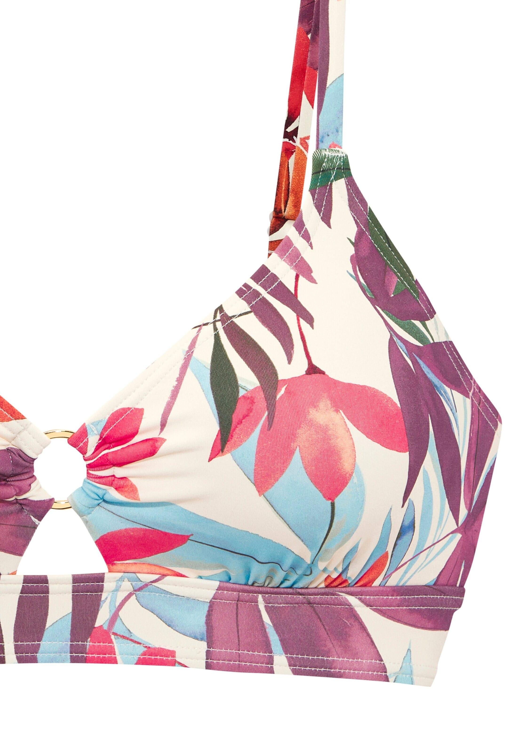 LASCANA Bustier Bikinitop in Beige