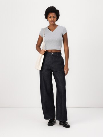 Wide Leg Jean Calvin Klein Jeans en bleu