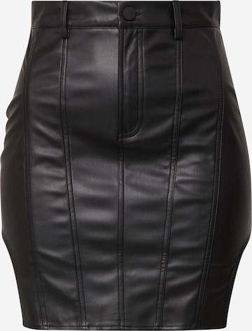 Misspap - Falda en negro: frente