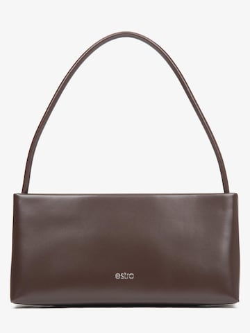 Estro Schultertasche '9909'‌‌‌‌‌‌‌‌‌‌ in Braun: Vorderseite