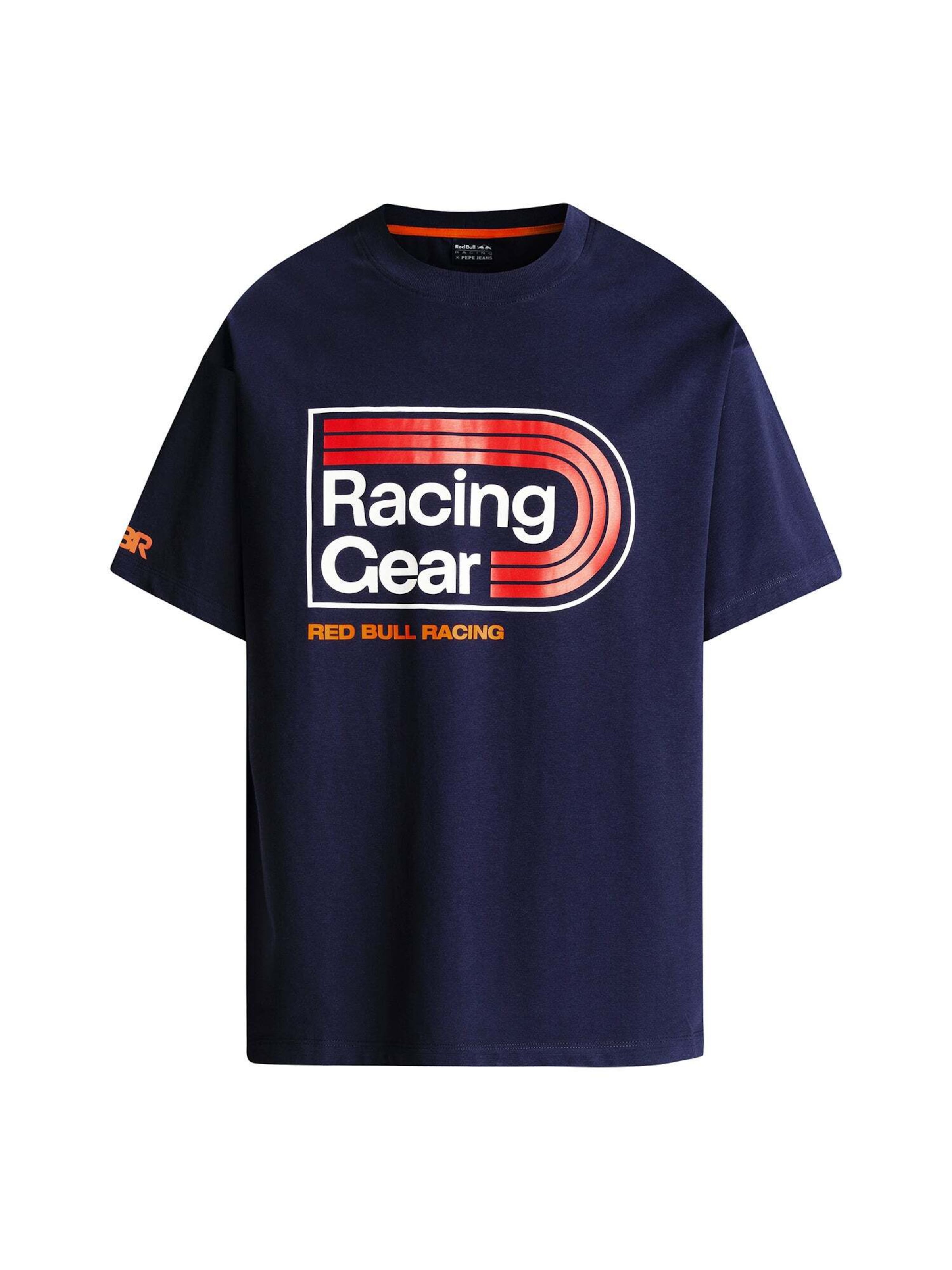 Maglietta 'RACING GEAR' di Red Bull Racing x Pepe Jeans in blu: frontale