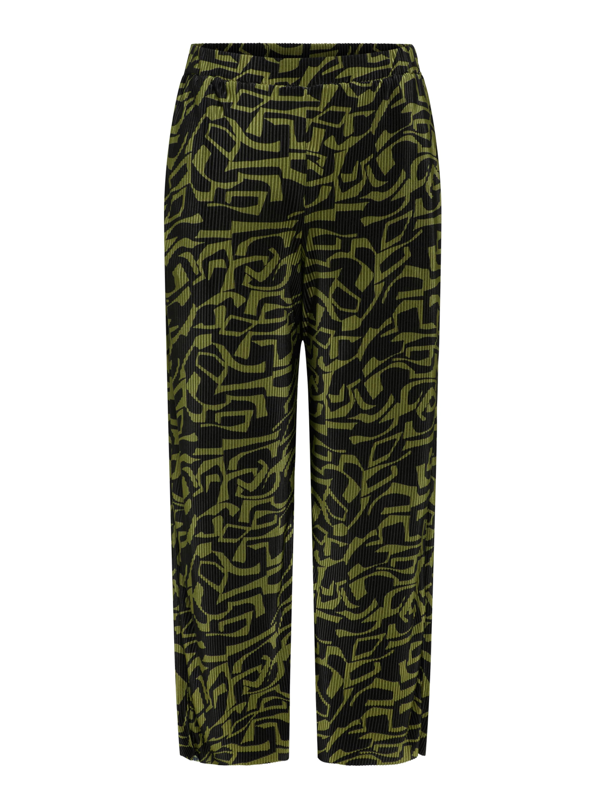 ONLY Carmakoma Wide leg Pants 'CARMika' in Green: front