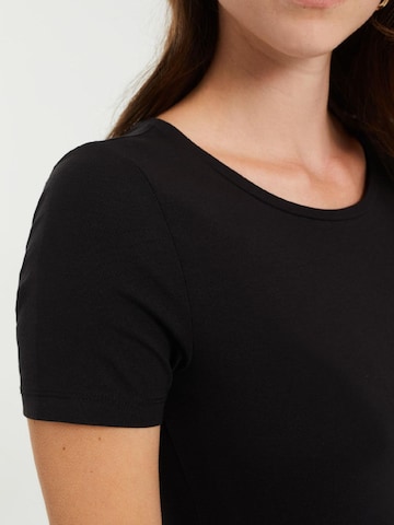 T-shirt WE Fashion en noir