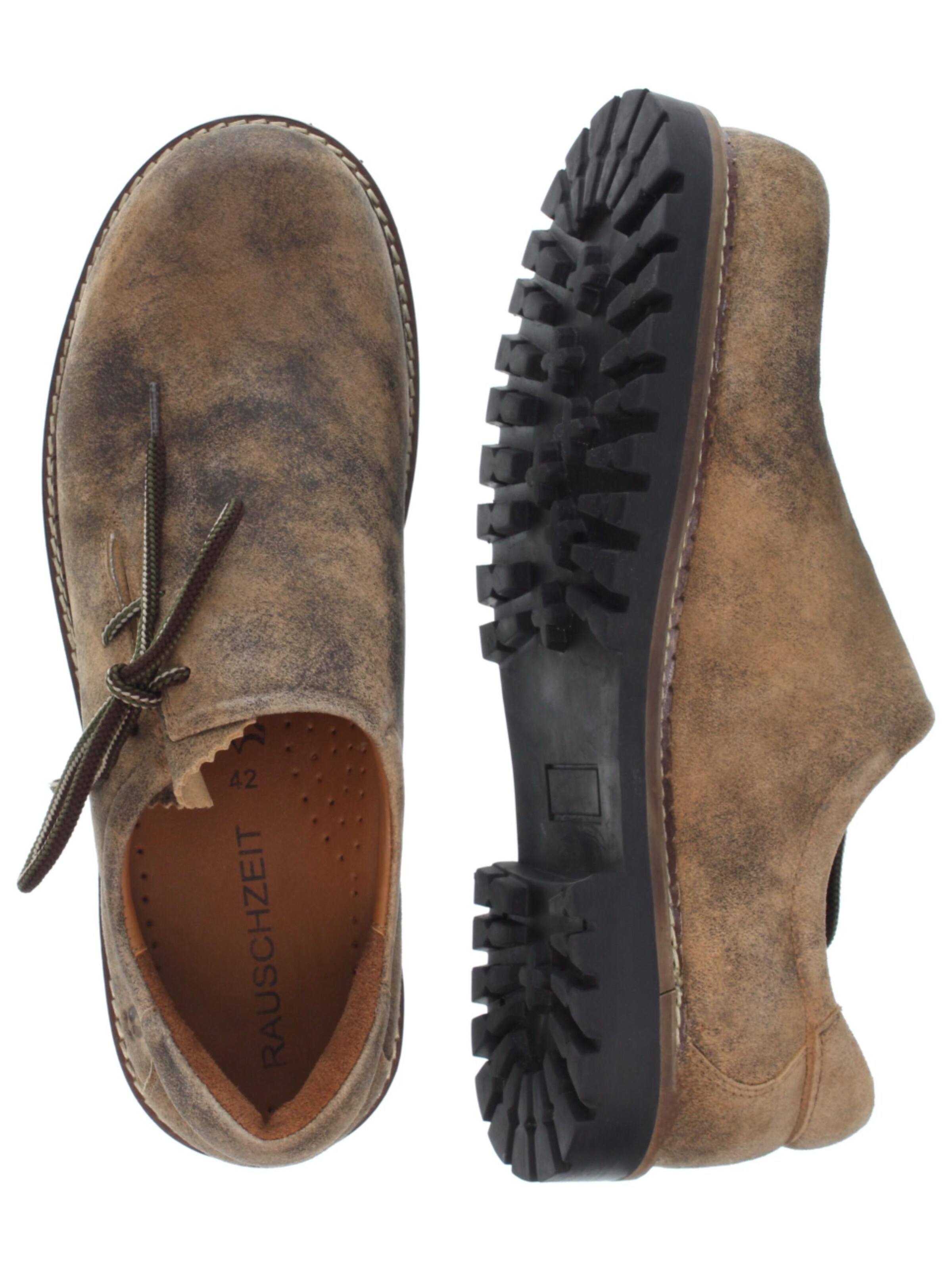 RAUSCHZEIT Traditional Shoes in Beige