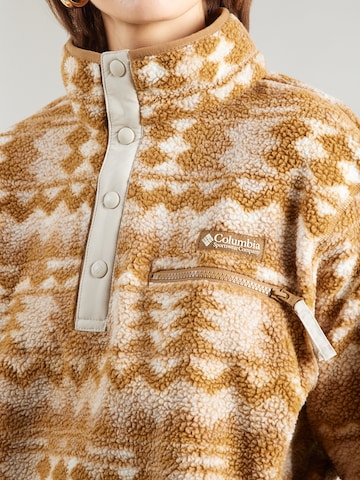 COLUMBIASportski pulover 'Helvetia™ II' - smeđa boja