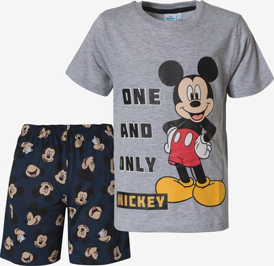 Disney Mickey Mouse & friends Pajamas 'Mickey Mouse & friends' in Dark blue / Grey / Mixed colors, Item view