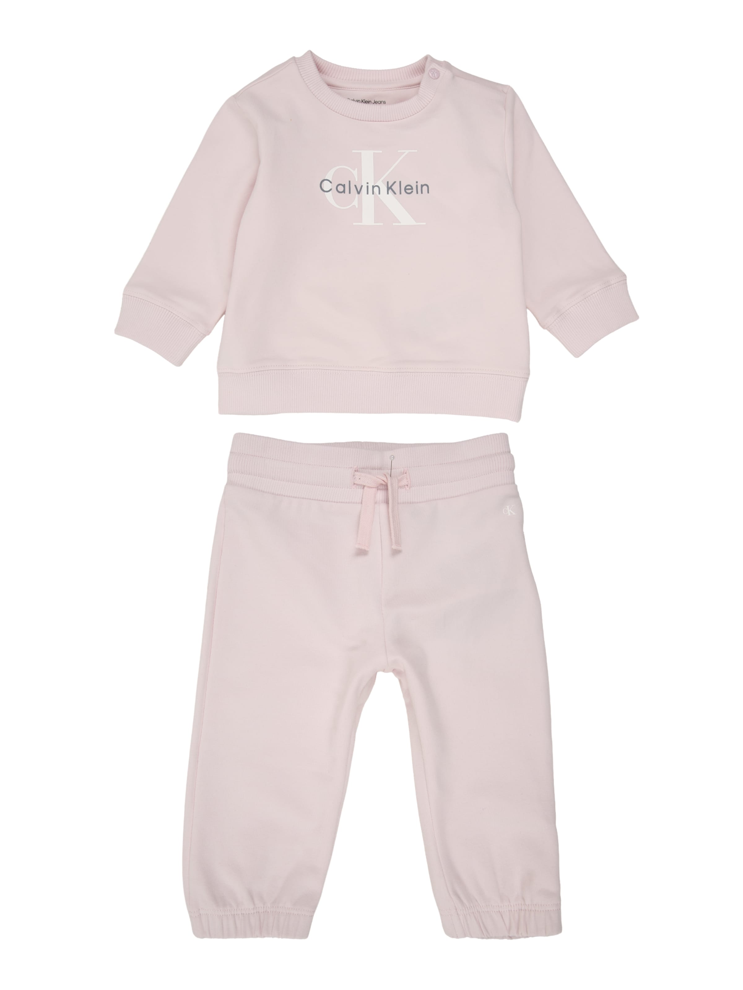 Calvin Klein Jeans Joggingdragt i lilla: forside