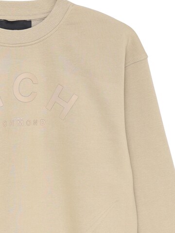 John Richmond Sweatshirt 'MAGAL' in Beige