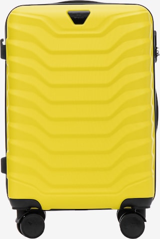 WINGS Cart 'PEAFOWL' in Yellow: front
