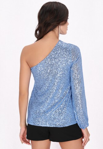 faina Blouse 'Fashion Look' in Blauw