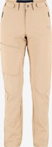 Kari Traa Outdoorhose 'Voss' in Beige: predná strana