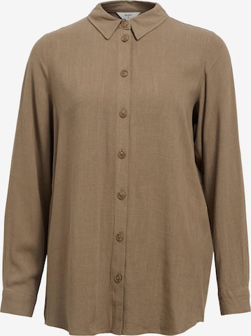 Camicia da donna 'OBJSanne' di OBJECT in grigio: frontale