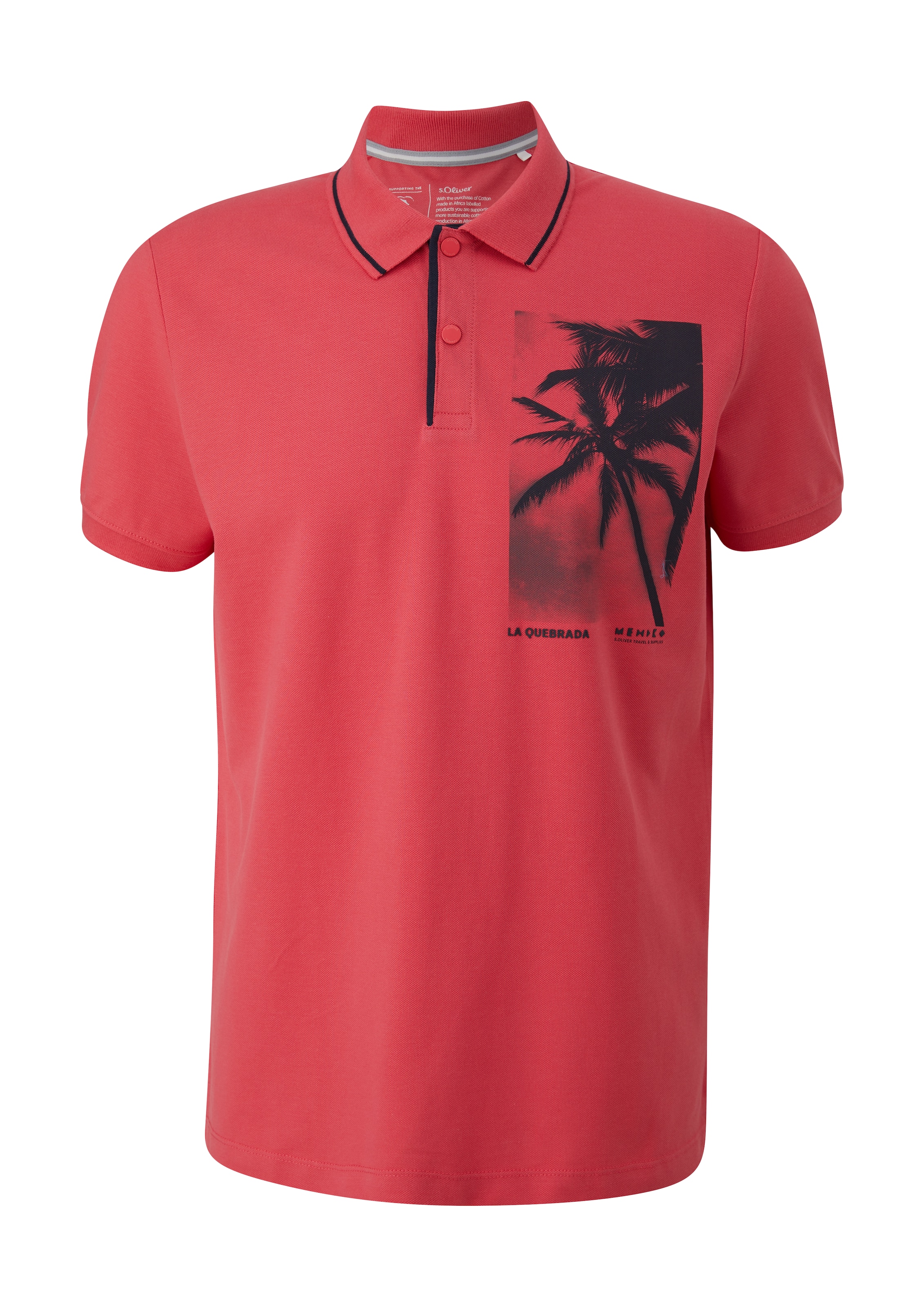 T-Shirt s.Oliver en rouge : devant