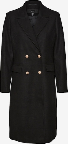 VERO MODA Between-Seasons Coat 'FELINE' in Black: front
