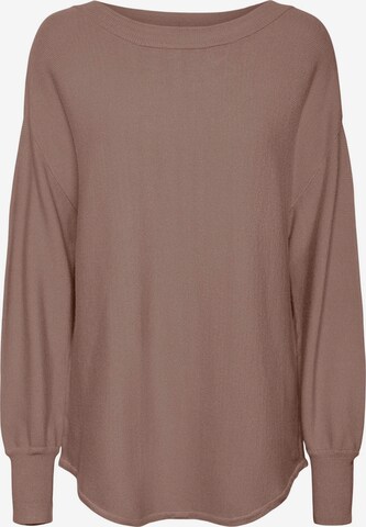 VERO MODA Pullover 'NANCY' i brun: forside